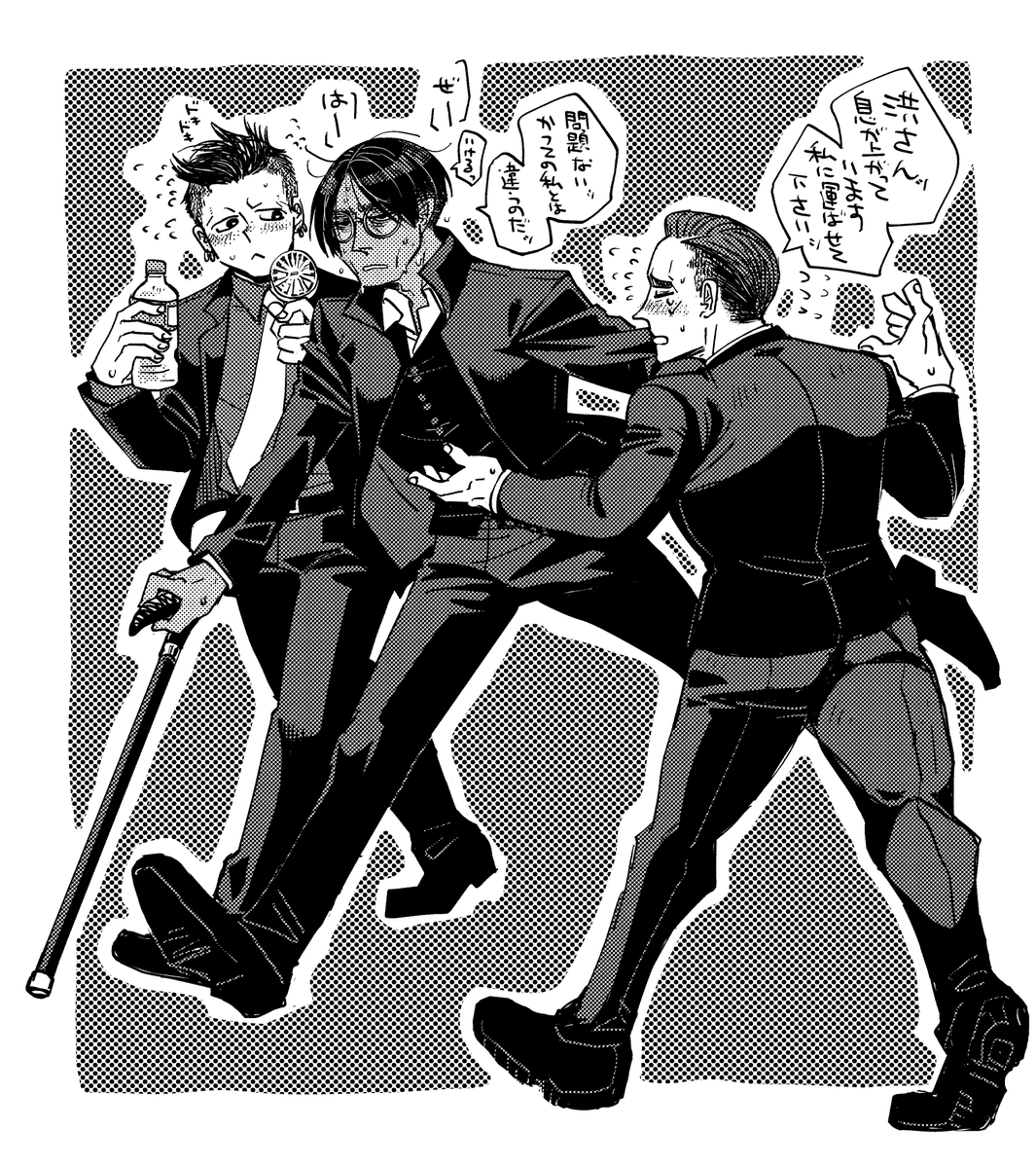 ekisonpie's tweet photo. おでかけ一派アクスタが全てお届け完了になったことを確認しました。
お迎えくださりありがとうございました🙇‍♂️三人に色々なものや景色を見せて頂けたら嬉しいです。
発送時に添えた絵です。 https://t.co/MZT7C9o9eY