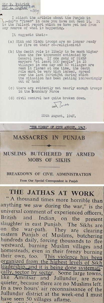 ObzerverGY's tweet photo. @redknightrider5 Every intellectual indian today agrees tht Congress leaders were not freedom fighters, Gandhi was nt freedom fighter

But look at Punjab &amp; Bengal &amp; urself, to create ppl like u, British did partition. u r doing d work of British &amp; Pakistan.

The real indian Sikhs &amp; Hindus👇🏻 https://t.co/0inodLkXrb