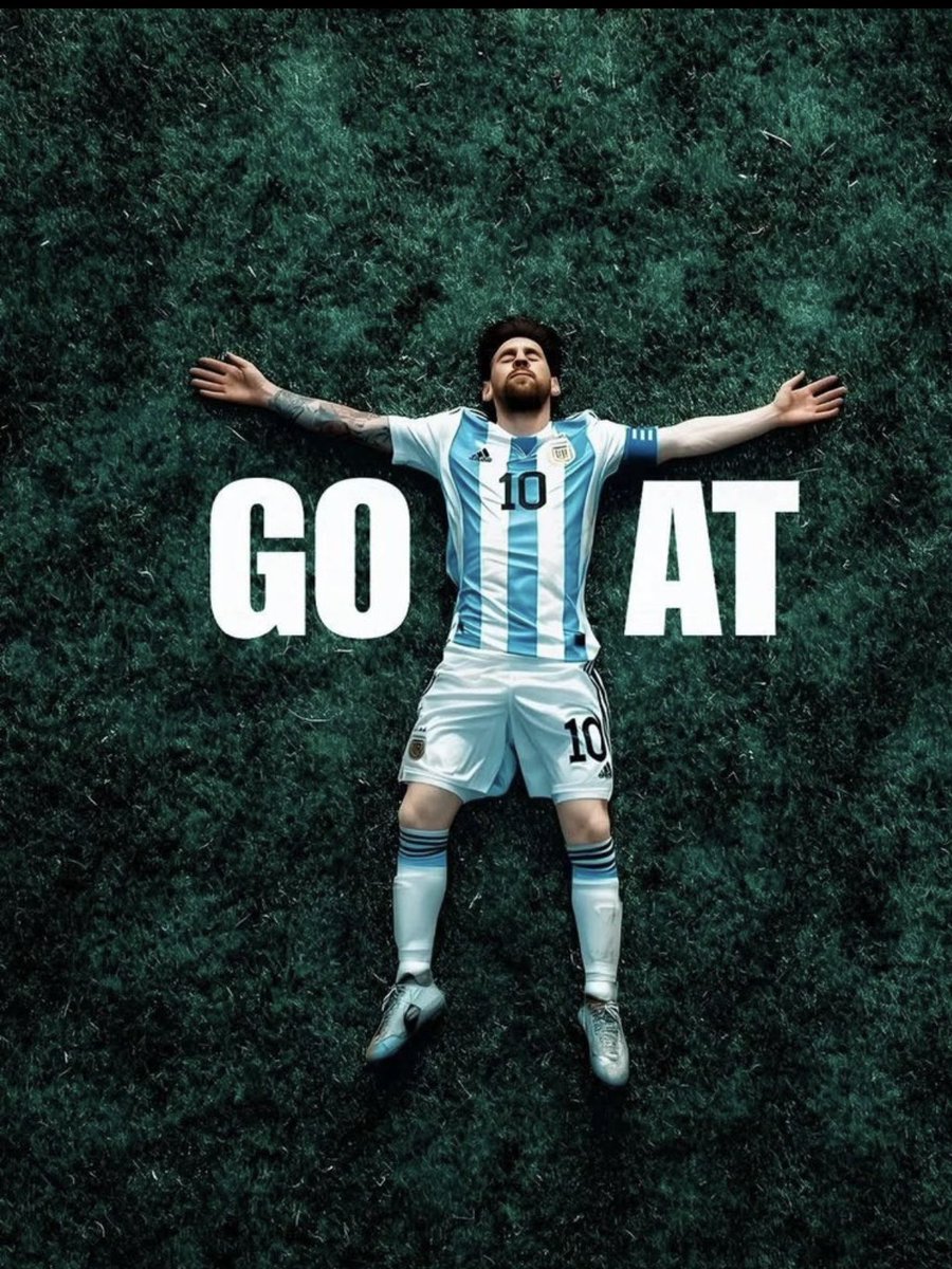 BigGiant007's tweet photo. @0panaa_1 Messi to the world bro  !  The real GOAT https://t.co/5JYSOSXxQ8