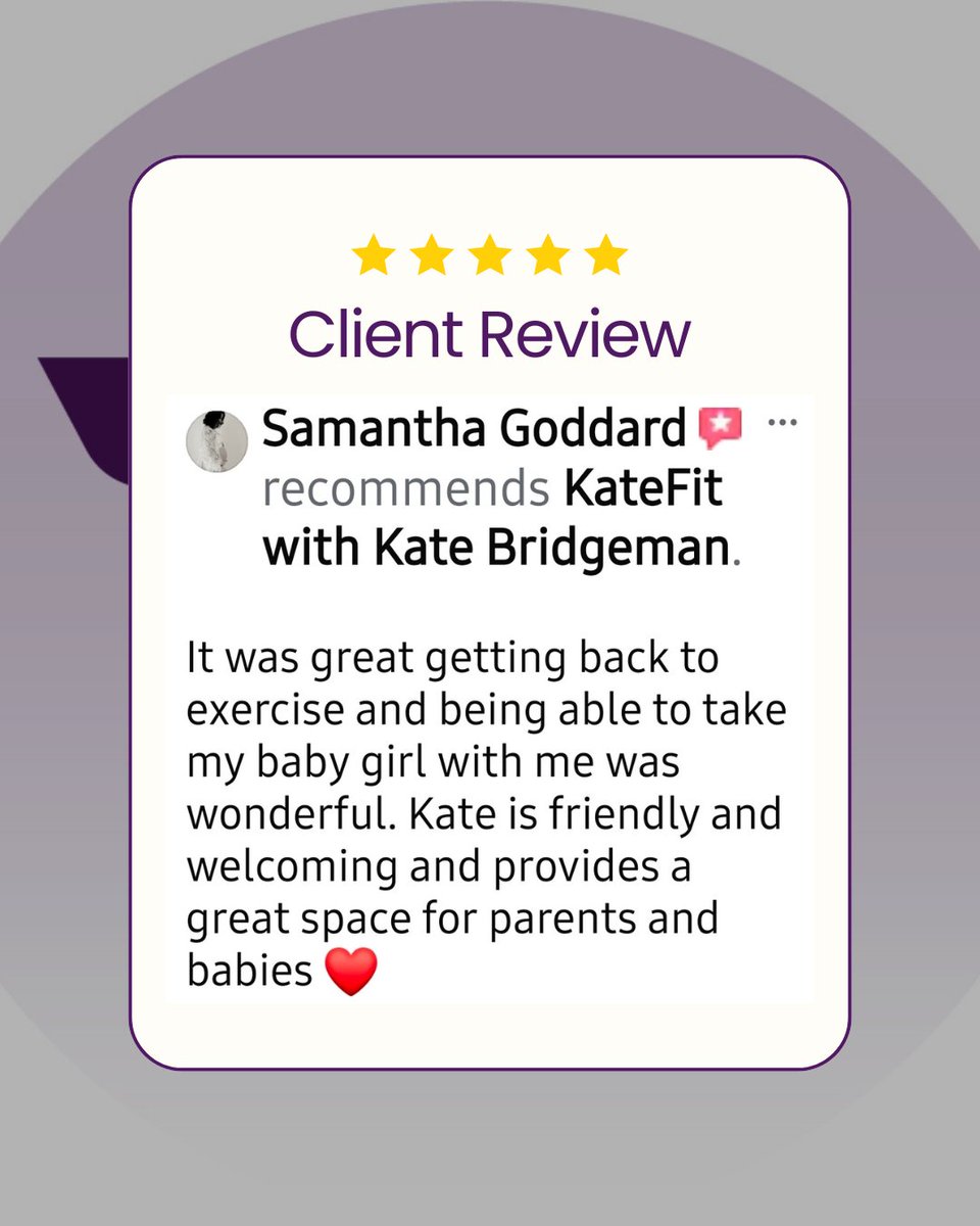 InfoKatefit's tweet photo. 🥳Another ⭐️⭐️⭐️⭐️⭐️ 
5 STAR REVIEW! 

𝗚𝗿𝗲𝗮𝘁 𝗴𝗲𝘁𝘁𝗶𝗻𝗴 𝗯𝗮𝗰𝗸 𝘁𝗼 𝗲𝘅𝗲𝗿𝗰𝗶𝘀𝗲.

Thank you mama Samantha for the lovely review.

#katefit #fitactive #fitwarrior https://t.co/EMgyetIC8H