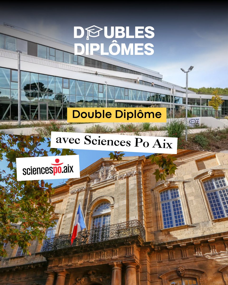 KedgeBS's tweet photo. #DoubleDiplôme 📃 | Le Programme Grande École de KEDGE accompagne chaque étudiant dans la construction progressive de son parcours. Après l’acquisition des fondamentaux du management en Pré-Master, les étudiants peuvent orienter leur trajectoire dès le Master 1 grâce au Global Track, aux pré-spécialisations et aux parcours dédiés comme Manager Engagé.

En Master 2, ils affinent leur projet avec des formats adaptés à leurs ambitions : double diplôme en france ou à l'international, MSc au sein de KEDGE ou continuation des parcours sélectionnés en M1.