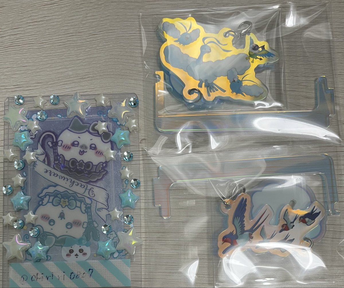 chiriri0807's tweet photo. 【交換】ポケモン つながるスウィングアクリルチャーム Soaring Dreams

譲 チルタリス&amp;チルット&amp;ペラップ、スバメ&amp;オオスバメ

求 カイリュー、フライゴン&amp;ナックラー

郵送での交換希望📮
お気軽にお声掛け下さいෆ https://t.co/42L5MAXUCm