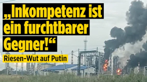 JulianRoepcke's tweet photo. Schon wieder eine schwere Blamage für Wladimir Putin! Ukrainische Drohnen haben es am Montag geschafft, mehr als 2500 Kilometer – ungehindert – durch russischen Luftraum bis nach Sibirien zu fliegen und dort die größte Ölraffinerie Russlands zu treffen. In der Anlage in Omsk werden rund 22 Millionen Tonnen Öl pro Jahr verarbeitet.
https://t.co/gV0isN0eXP