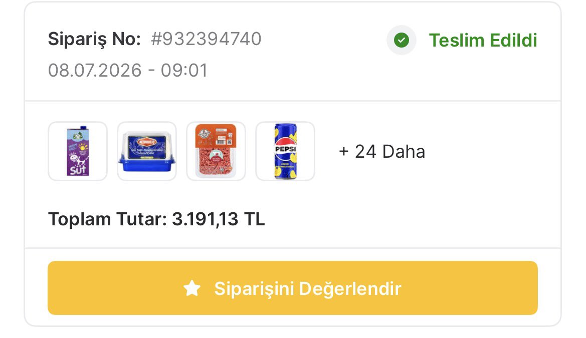 chtmtzr's tweet photo. İndirimli görünen fiyat indirimsiz şekilde gönderiliyor. Tesadüfen farkediyorum iletişime geçtiğimde aldığım cevapların muhteşemsizliği. Bu yaptığınız dolandırıcılık @migros @Migros_Turkiye @migros https://t.co/rJfkQpEupR