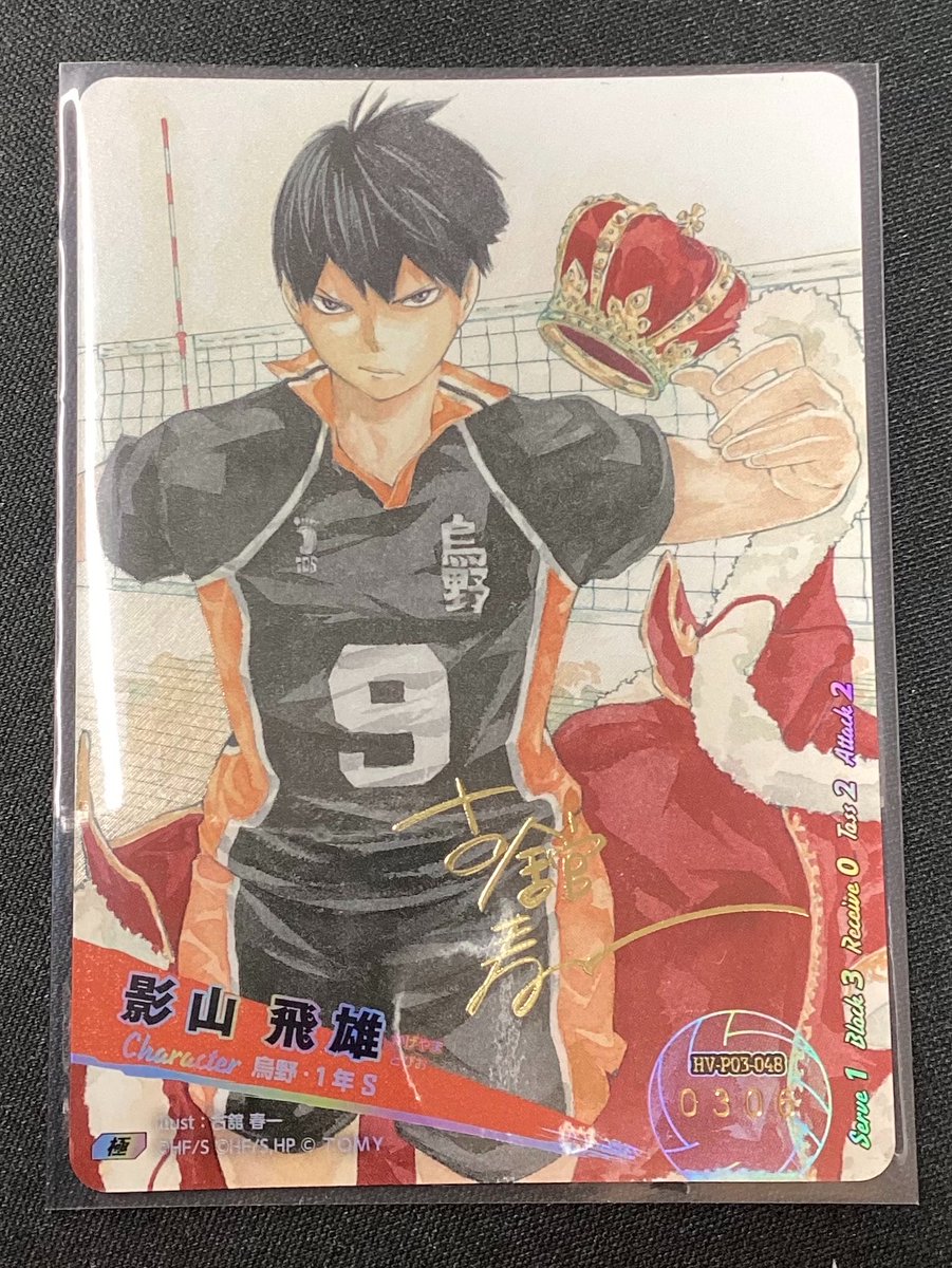 ⛩️#ハイキュー #バボカ ⛩️ 🏐影山飛雄[極][HV-P03-048] 🏐 入荷
