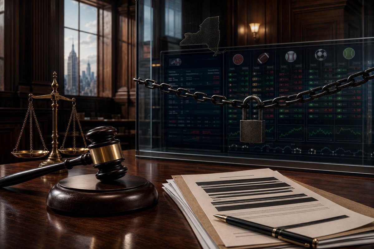 info_prediction's tweet photo. @Kalshi just lost its bid for a preliminary injunction against New York's gaming regulators. Judge Analisa Torres (SDNY) denied the request July 7 in KalshiEX v. Williams — the fight over CFTC vs. state jurisdiction on sports event contracts continues.

Full story👇 https://t.co/JTo6jA284s