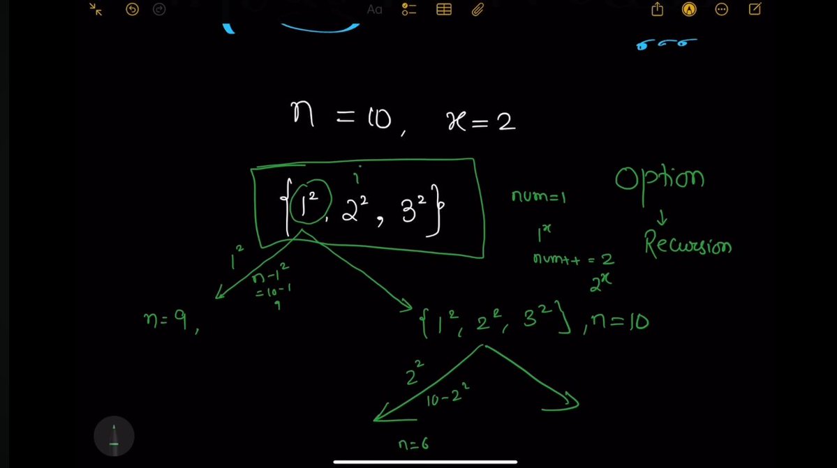 AzadKumar161440's tweet photo. Day 86 | DSA Journey ๐
Today, I explored LeetCode 2787 โ Ways to Express an Integer as Sum of Powers, focusing on solving the problem using Recursion and Memoization (Dynamic Programming).
#Day86 #DSA #DynamicProgramming #Recursion #Memoization #LeetCode #Java #ProblemSolving https://t.co/KI9Jp3fRLx