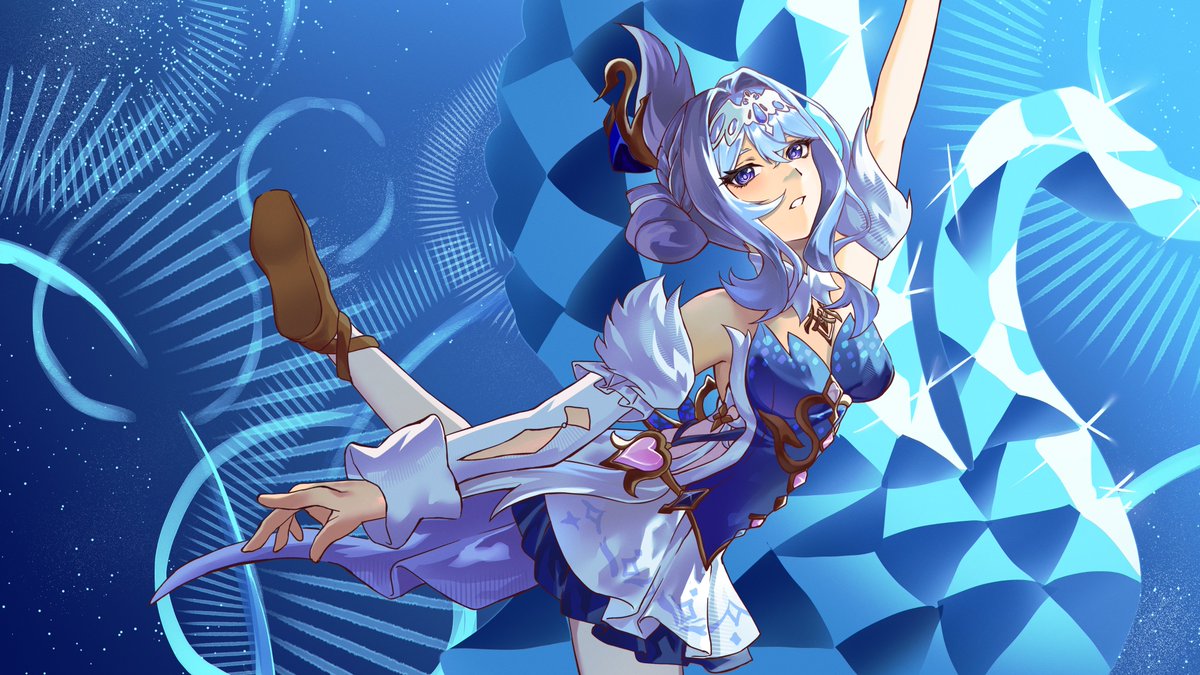 Tapume1603's tweet photo. Odette #GenshinImpact https://t.co/l29zFIE6eU