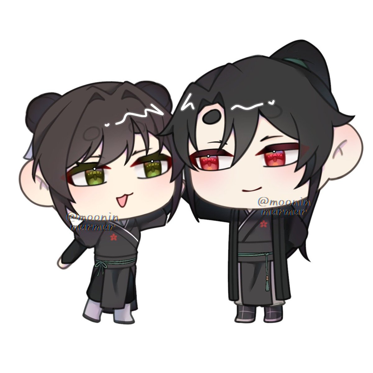 mooninmurmur's tweet photo. Art trade with my rl friend 🥺
#tangsoso #cheongmyeong https://t.co/l8qO4gGcsN