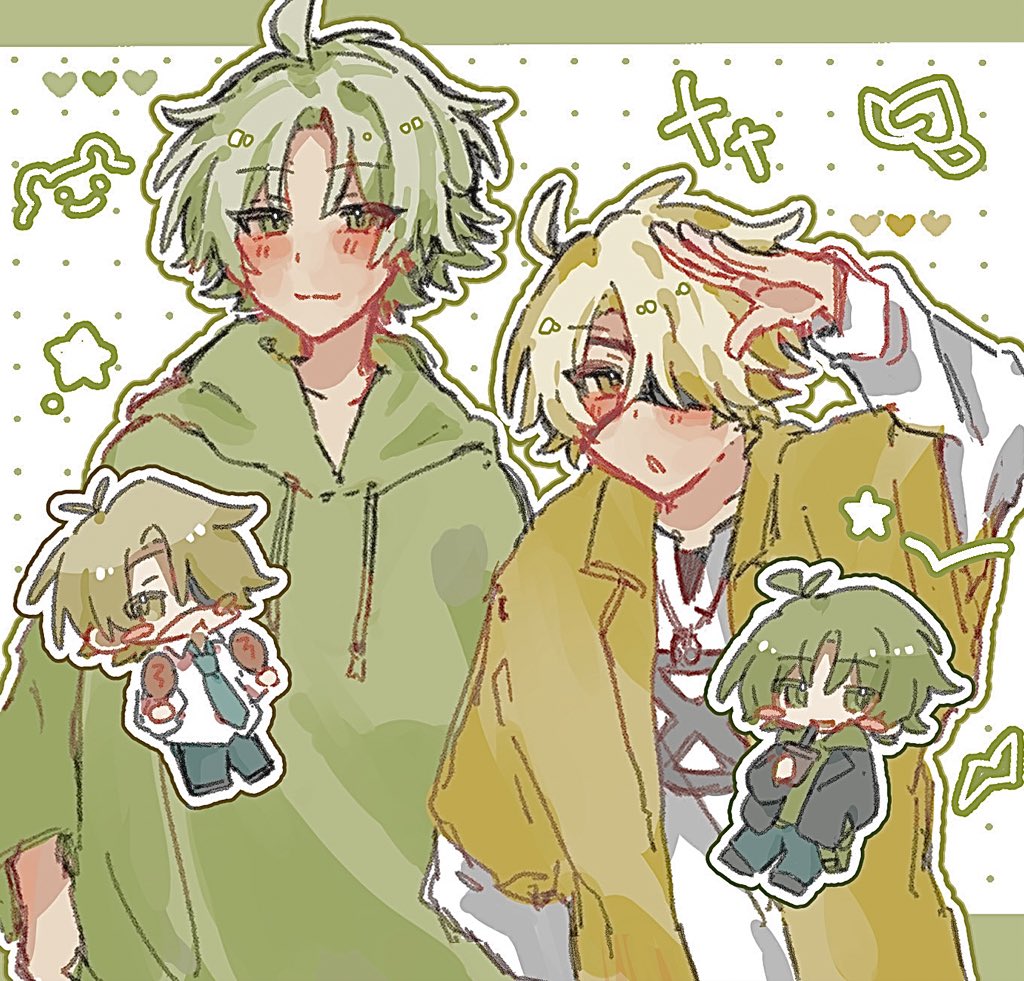 kuro_subdes's tweet photo. 💚💛 https://t.co/glr8aPOXP2