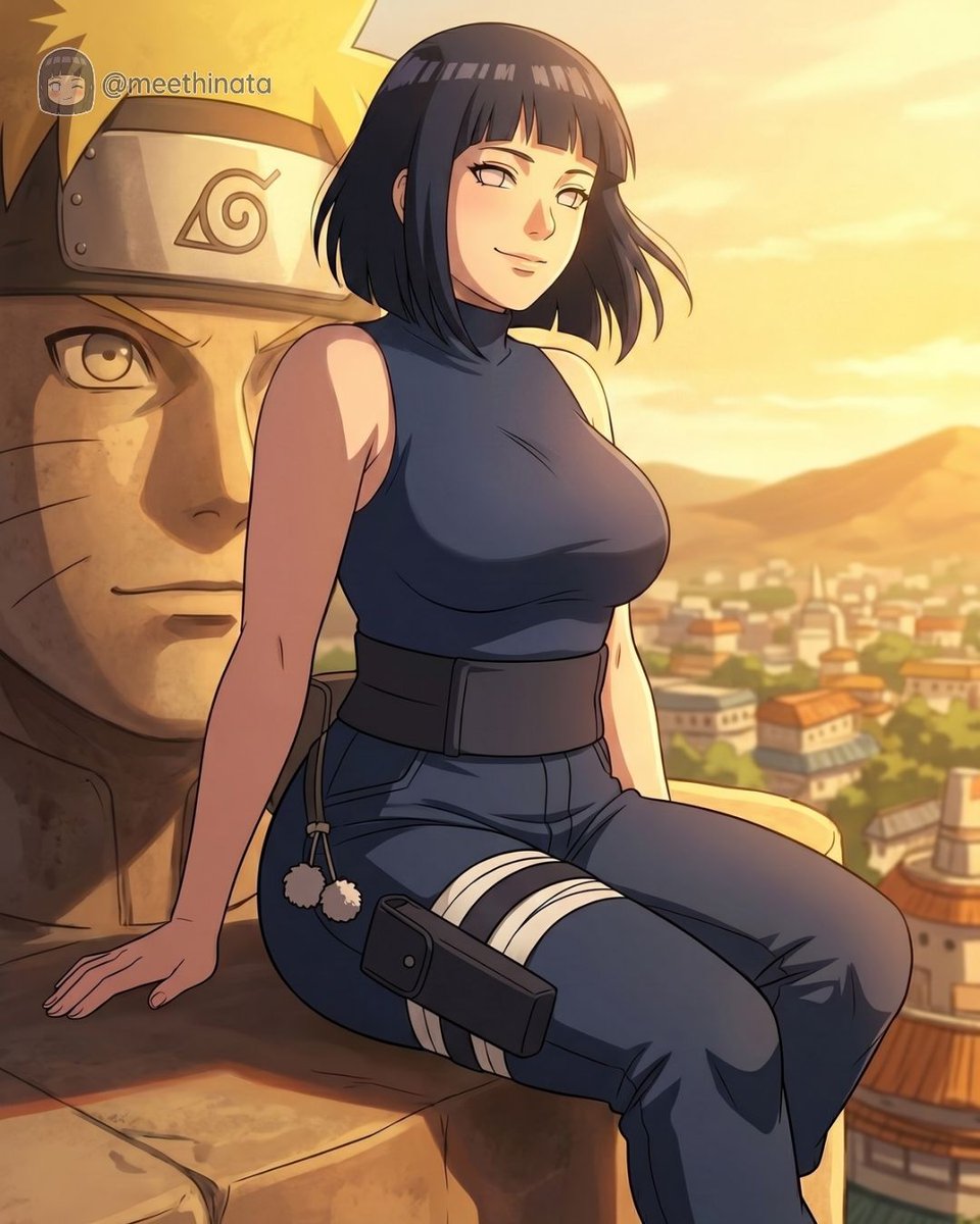 meethinata_'s tweet photo. Taking in the beautiful golden hour view from the best seat in the village. 🌅 Watching over Konoha as the sun sets always brings me so much peace. Where is your favorite spot to relax and clear your head?
.
Let me know below! 👇 Hit follow to explore more of the village with me!
.
#meethinata #HinataHyuga #AnimeAesthetic #NarutoCommunity #AnimeLifestyle
