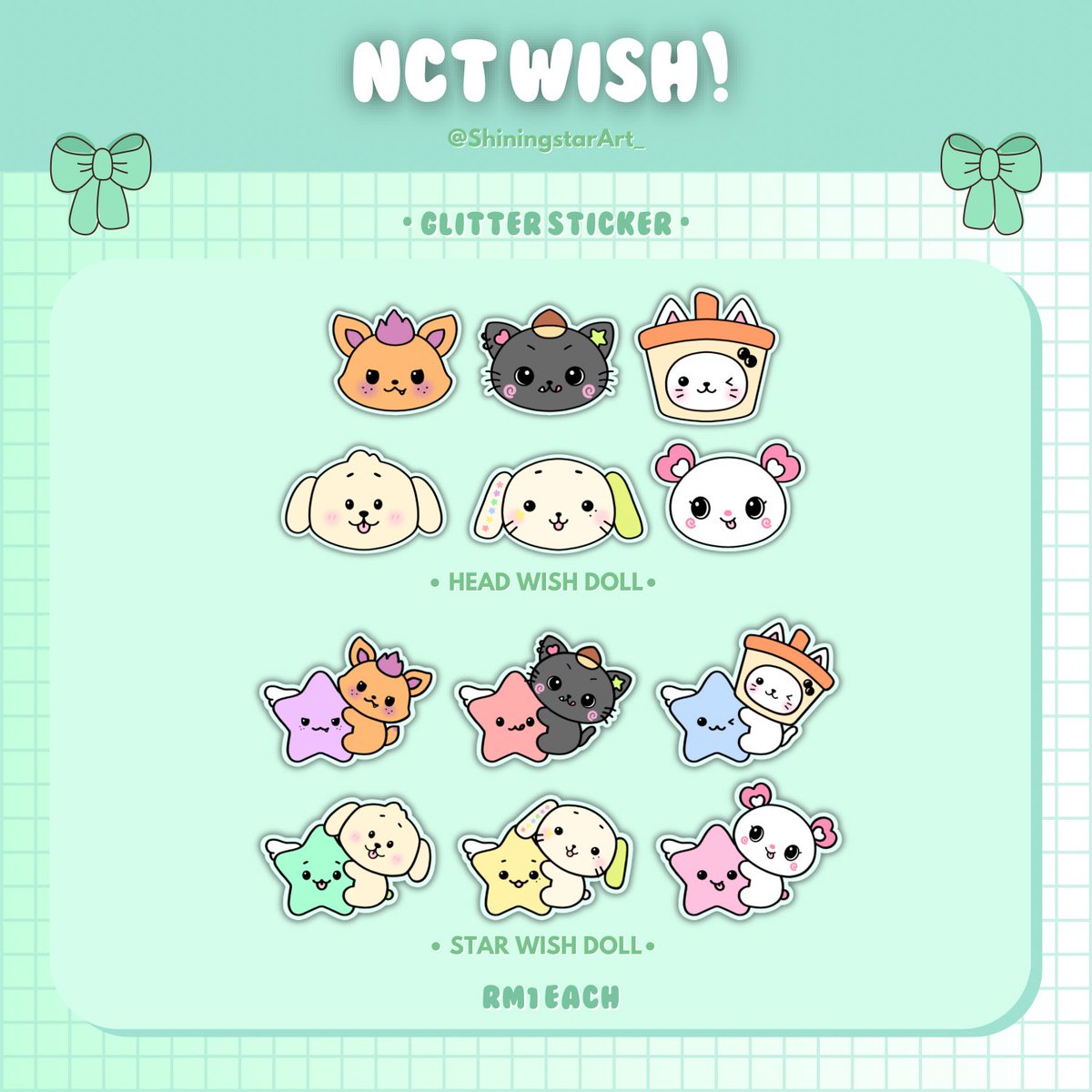 ShiningstarArt_'s tweet photo. 🇲🇾
NCT WISH ITEM! 

postage &amp; pick up available!
[pick up during #LittleFairiesForCupids 18th July or #MYSecretCatClub 19th July]

PREORDER UNTIL ITEM OUT OF STOCK

📝🔗 https://t.co/H67fEsonfv

#pasarnctwish #pasarnct #NCTwish https://t.co/4iNTBIf88t
