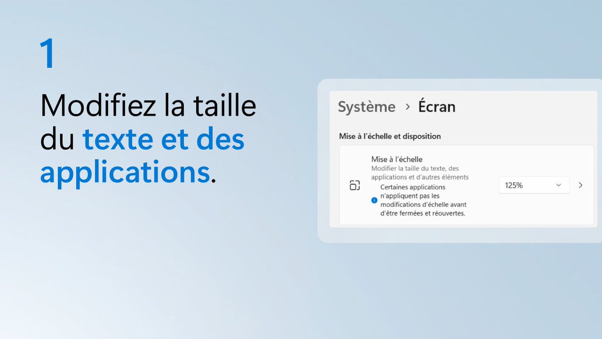 MSVousAide's tweet photo. Personnalisez l’affichage de votre écran 🖥️.

Ajustez l’échelle, la résolution ou l’orientation de votre moniteur dans les paramètres d’affichage :

https://t.co/zNEcEI5pyp https://t.co/jMfFWXZSnb