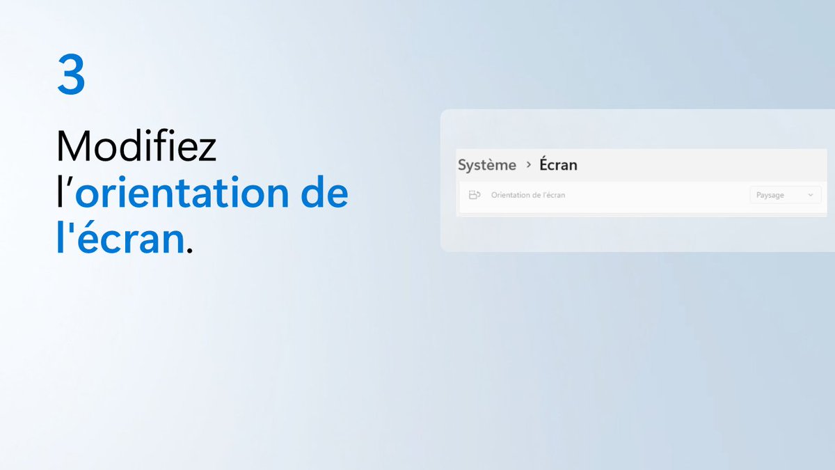 MSVousAide's tweet photo. Personnalisez l’affichage de votre écran 🖥️.

Ajustez l’échelle, la résolution ou l’orientation de votre moniteur dans les paramètres d’affichage :

https://t.co/zNEcEI5pyp https://t.co/jMfFWXZSnb