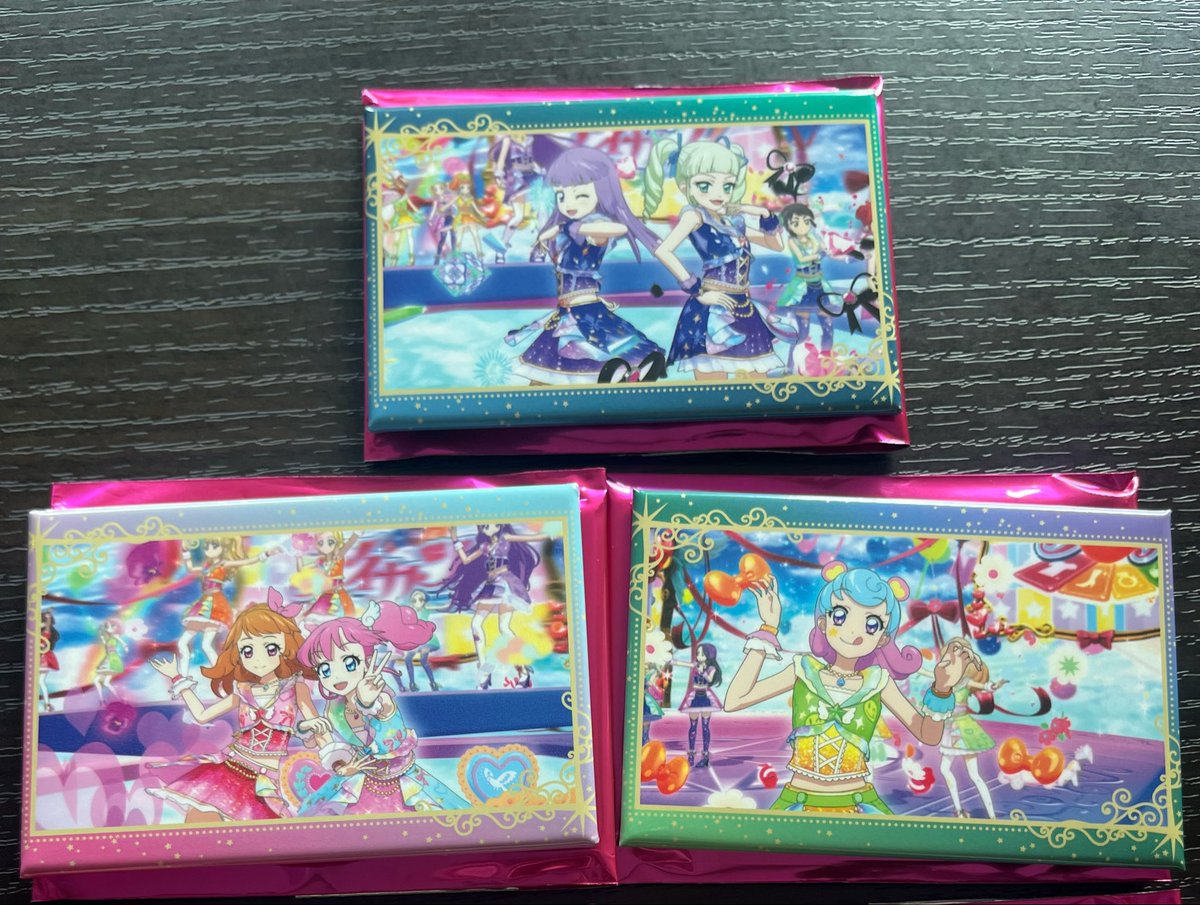 Me__tel_'s tweet photo. 映画 劇場版 アイカツ!　ねらわれた魔法のアイカツ!カード　ライブ缶バッジ【交換】

譲：画像1
求：画像2🩷️>>>>>>🩵

郵送or大阪手渡し希望です
検索からでもお気軽にお声掛けください https://t.co/U8SvYCt1eS