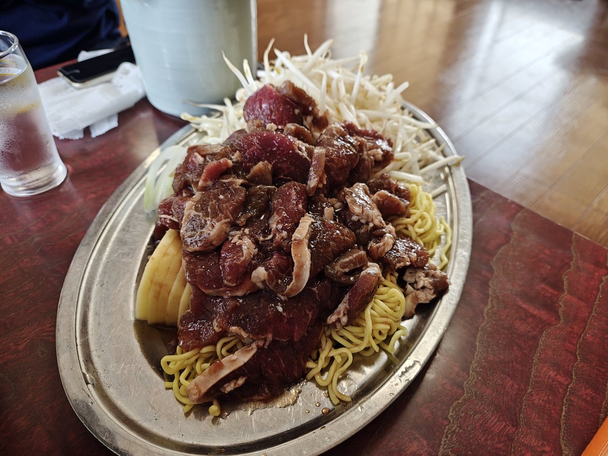 masa_shira's tweet photo. 今日のランチジンギスカン https://t.co/QwaNPuY5X5