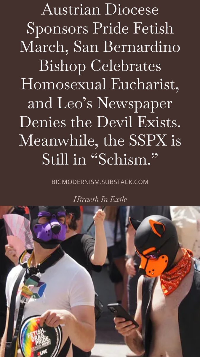 BigModernism's tweet photo. Read here: https://t.co/Iw2yT6ILSU
#SSPX #VaticanII #TradCatholic #PrideMass #CatholicTwitter https://t.co/1stpWylbp6