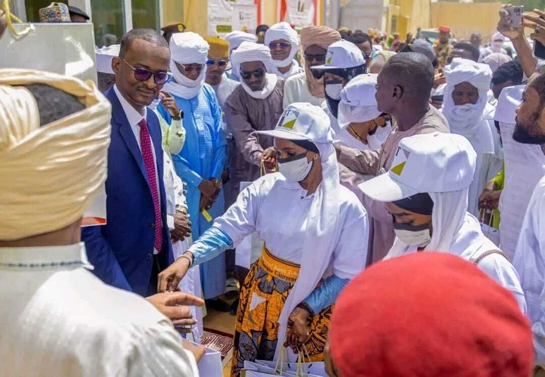 alwihdainfo's tweet photo. Borkou : L'agence de la CBT à Faya-Largeau a été inaugurée le 7 juillet 2026. La cérémonie, présidée par le délégué général du gouvernement auprès de la province du Borkou et le général de la Banque Commerciale du Tchad, a rassemblé de nombreuses autorités civiles, militaires, religieuses et traditionnelles. #Tchad