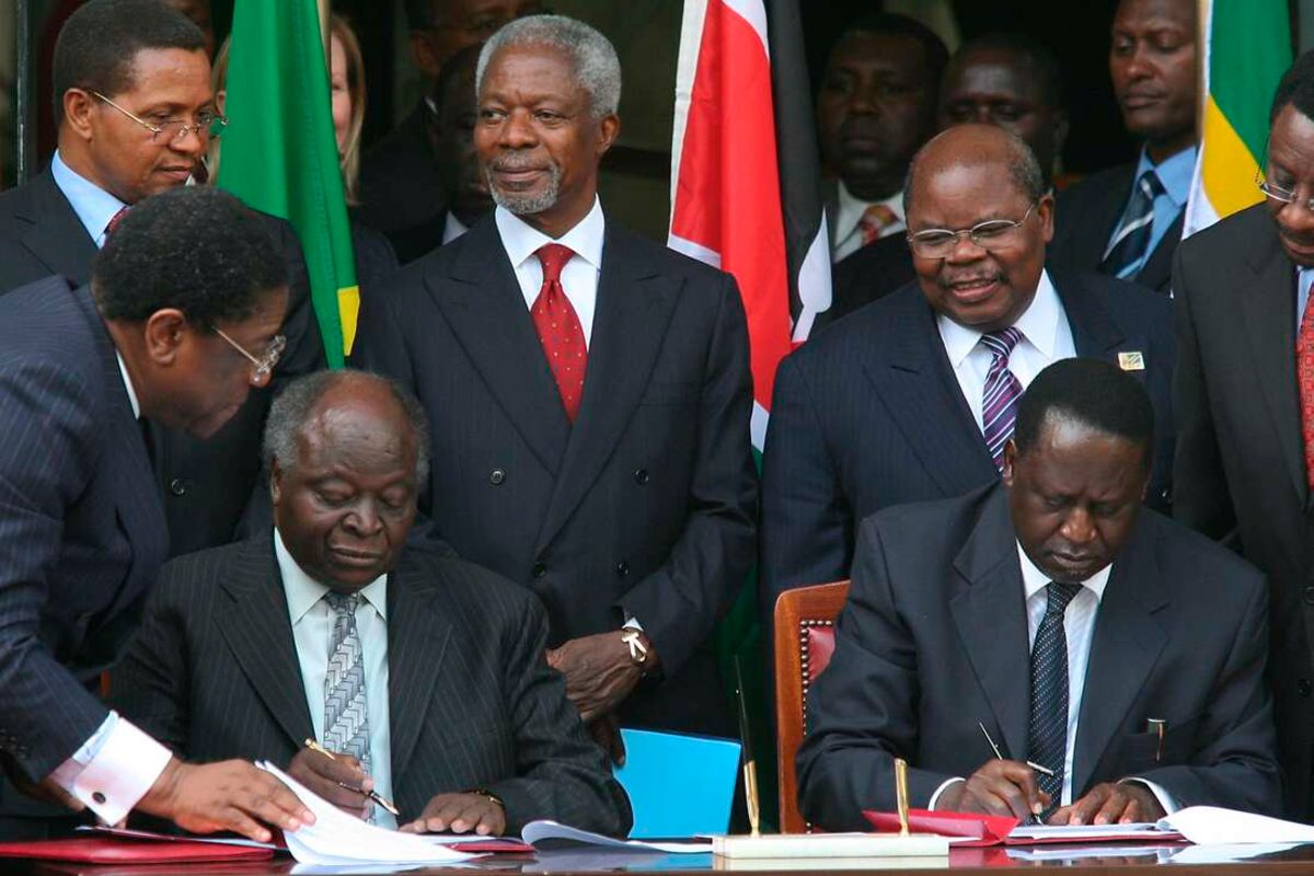 theelephantinfo's tweet photo. The 2007/08 Post‑Election Violence (PEV) is widely regarded as a searing watershed in Kenya’s history. For years, the country had been celebrated as an island of peace and stability in Africa, which made the shock all the greater when, from 28 December 2007, less than twenty‑four hours after a fiercely contested presidential poll, violence erupted across the country, leaving more than 1,300 people dead and displacing at least 650,000 others. But this moment fractured something deeper within Kenya. As pointed, a core to the doctrinal logic of the colonial state is its monopoly of violence and the control of it.
Read Analysis: https://t.co/O6Ca2ysZlx

@jkobuthi @ReginaldOduor @MwangiGithahu @MohanAkal @wmnjoya @m_ogada @WMutunga @KiamaKaara @TweetingPundit @realoyungapala @johngithongo