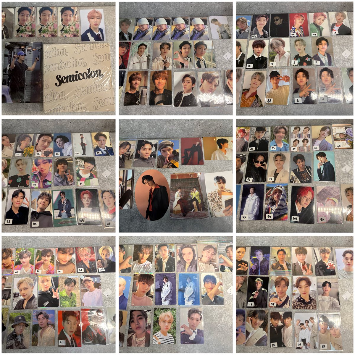 n_iaree's tweet photo. wts // want to sell Aab photocard seventeen

💰Dm aja (boleh nego tipis) 
Prefer take all or 70/80% 🥰

🏡 Ready Ina , Palembang
 ✅inc pack 
❌ adm /splitpay shopee
❌sensitive buyers

Wts mingyu jeonghan wonwoo the8 hoshi joshua vernon jun woozi seungkwan Scoups Dino Dokyeom https://t.co/OBHbwZAfzl