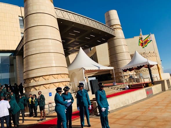 LindaNcube16's tweet photo. HE President Dr @edmnangagwa  will officially open the 34th Junior @ParliamentZim today in Mt Hampden. Their meeting is more than just a symbolic  gathering but a structured platform where children and young leaders can  debate, propose solutions, and influence policies. https://t.co/88UBqqrq9t