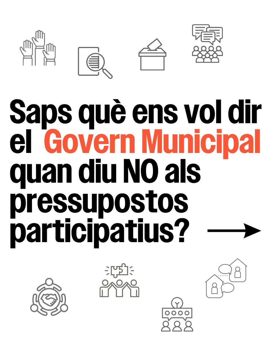 ercmataro's tweet photo. Mataró no es pot governar només des del despatx.

Els barris, les entitats i la ciutadania saben què funciona, què falla i què cal millorar.

🗳️ Per això proposem recuperar el Pressupost Participatiu: perquè la gent torni a decidir sobre el seu entorn. https://t.co/mFnNw2TdMj