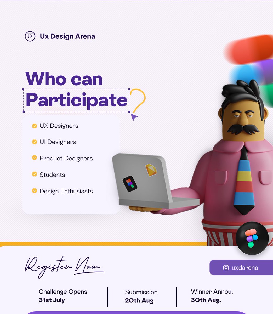 uxdarena's tweet photo. The Design Challenge is just around the corner!

Register your profile today at https://t.co/BQVsKBAjTj. The challenge will take place on the UX Design Arena platform.

Don’t miss your chance to compete and win ₦500,000. Register now and get ready to showcase your design skills! https://t.co/dX2JGxfBsC
