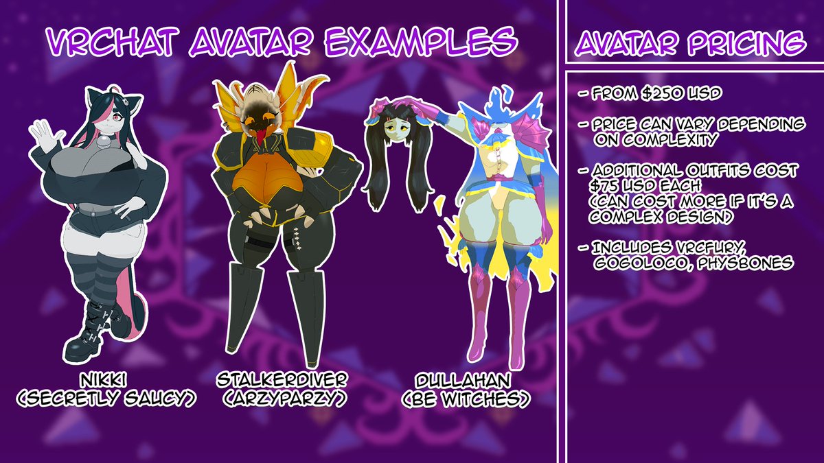 RandomModel3000's tweet photo. Commissions are open again! 
There have been some updates to the details so if you were planning on a commission I suggest looking over the updated commission details. https://t.co/255fGFJUGS