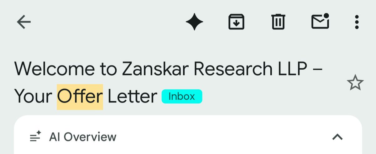 AbhinavXJ's tweet photo. we ball. got the full time offer letter :) https://t.co/fAAjm2QWiy