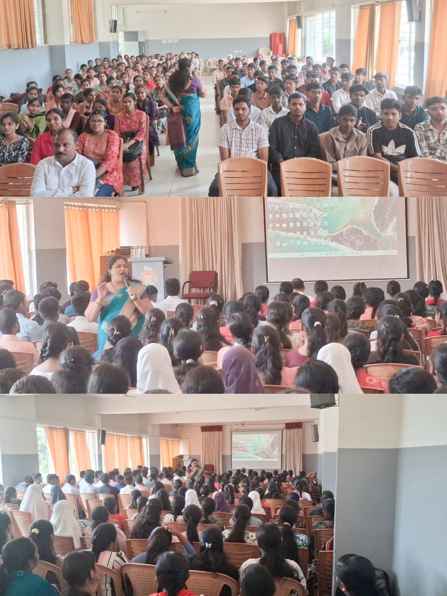 BcaGokak's tweet photo. Orientation Day 3 | 8th July 2026 🎓🤖

An engaging session on "Importance of BCA, Career Awareness &amp; Introduction to Artificial Intelligence" by Mrs. Shweta Suresh Yadawad (Director &amp; CEO, BITS) and technical expert Mr. Mohandas Gandhi, inspiring our first-year BCA students. https://t.co/uRqXw0iSc2