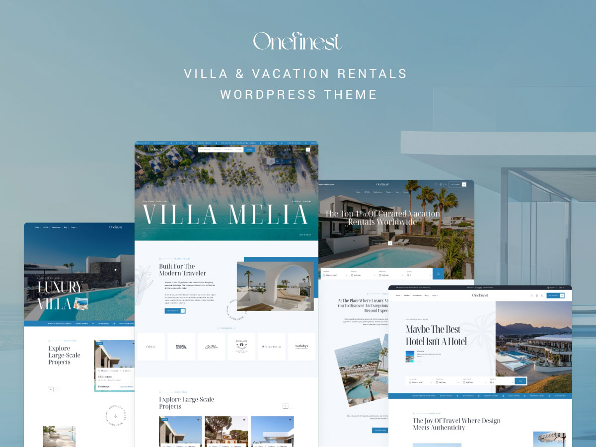 pavothemes's tweet photo. Introducing Onefinest – Villa &amp; Vacation Rentals WordPress Theme!
We're excited to announce the launch of Onefinest, our brand-new WordPress theme designed for luxury villas, vacation rentals, holiday homes, resorts, and property management businesses.
https://t.co/1cP3Z0Bgo2 https://t.co/0xRKX2S0Es