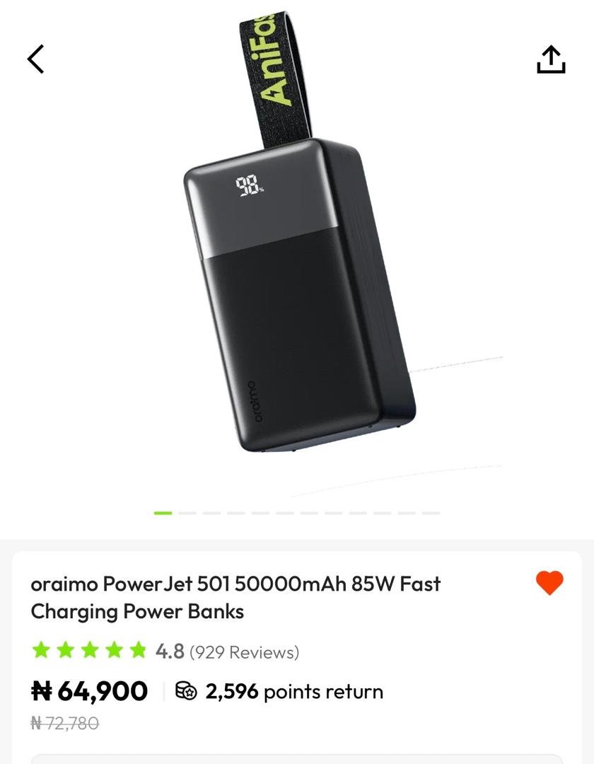 ThatCruiseMedic's tweet photo. I honestly never wanted to do this because I have always been a fan of Oraimo products but it seems @oraimomate & @CarlcareGlobal are hell bent on frustrating me.

I bought this particular power bank directly from Oraimo this year on May 13, discovered it was faulty at delivery, called Oraimo Customer care service who told me to take it to @CarlcareNigeria 

I went to carlcare, they confirmed it was a faulty product, requested for a replacement but Oraimo's response was that this particular product was out of stock, forcing carlcare to push for a refund which will take 3-4weeks.

I even called Oraimo Customer care to see if they can swap for another product but the rude customer care told me Oraimo has no business with post sales, for a product that has 1 year warranty.

The next 5 days will make it exactly 2 months I made a purchase from Oraimo and over 1 month that carlcare told me they will push for a refund, I am yet to get any value for the 65,000 naira power bank purchase I made from Oraimo.

At this point I don't even know who to hold responsible again, as both parties are seeming not to take responsibility.

Pls if you have been in this situation before, I will need your input on how you went around it, cos I am tired already.