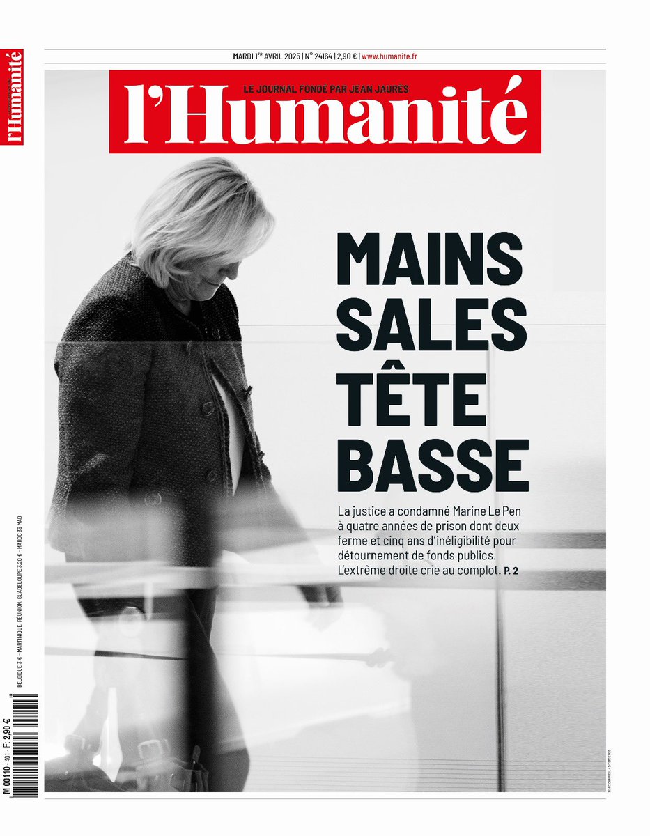 FouadKemache's tweet photo. Le RN est un parti de racistes, de corrompus et de parvenus mais tout cela n'empêchera pas les Français de voter massivement pour Marine Le Pen en 2027. #Présidentielle2027 https://t.co/UwyZ9pgmai