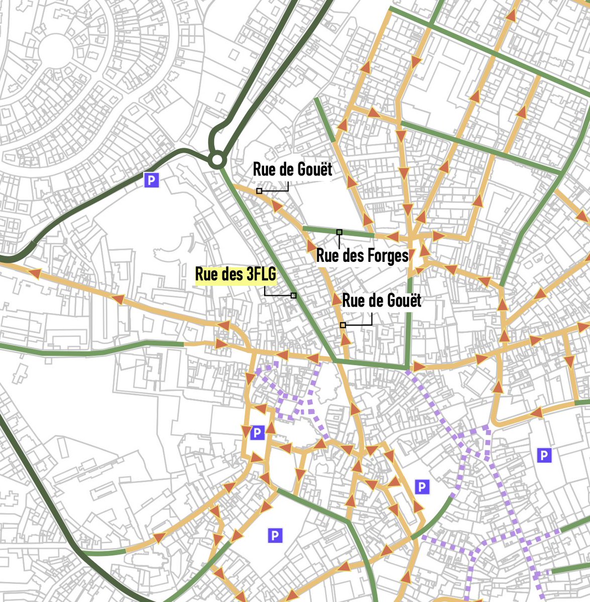 be_ADEMA's tweet photo. ADEMA a réalisé récemment une étude de #circulation à St Brieuc afin de tester les impacts d'une mise à sens unique d'une voie du centre-ville. Après analyse des #trafics actuels, des scénarios ont montré les avantages et inconvénients à attendre avec une telle solution #adema https://t.co/c6k6yzJEhR