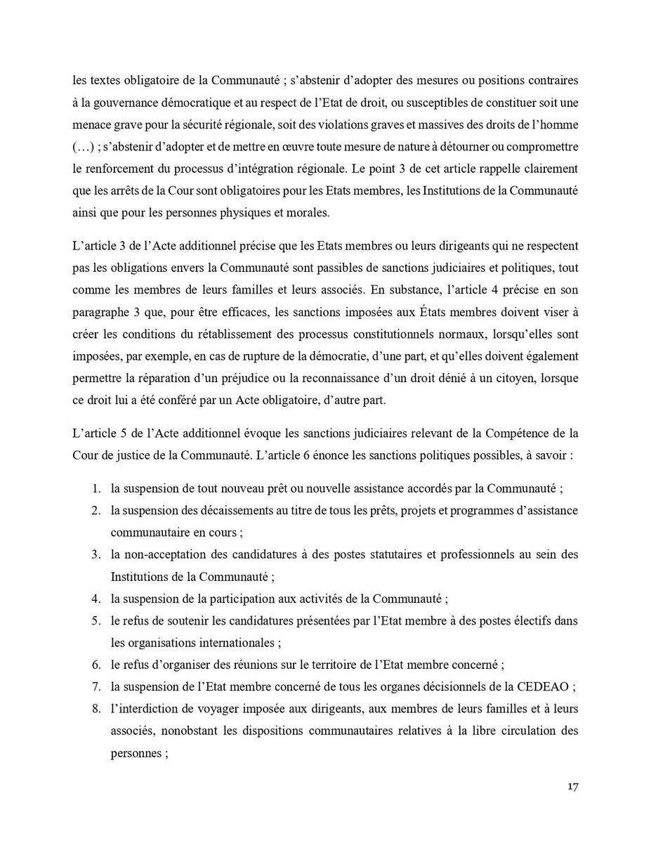 BibiPacome's tweet photo. 🇹🇬 LETTRE OUVERTE CITOYENNE #Togo

17/24

@ParlementCEDEAO 

#TouchePasAMaConstitution
#SansNousConsulter
#FaureMustGo
#FreeTogo https://t.co/zJztDnd7ST