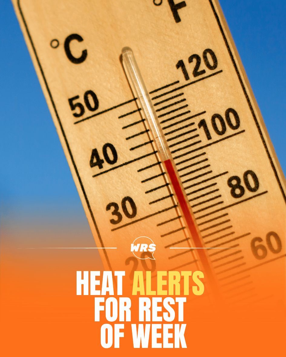 wrs's tweet photo. MeteoSuisse has issued a level-three heatwave warning for most of French-speaking areas from today, with the new wave now set to run until Sunday. 

https://t.co/JkA0y10pBq https://t.co/ubNWDCxzCv
