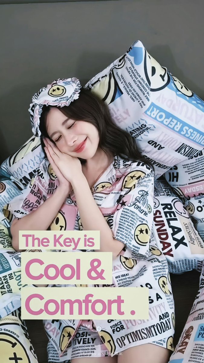 zhong0606's tweet photo. Is everyone ready to support P'Kao's pajama collection? I’m so excited! I’ve asked a friend to help buy them for me. Since I can’t make it to the event in Bangkok, this is my quiet way to show my support.🥹🥹☺️

@Kaosupassara9

#supassra_sp 
#เก้าสุภัสสรา https://t.co/dhBjSW5jZ9