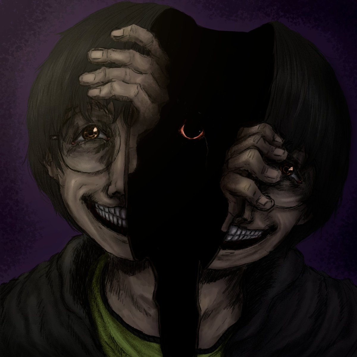 Sebaztyan1001's tweet photo. Aca unos dibujoides y su proceso ya que vengo modo inspirado por @natari_illust 

#art #terror #horror #Draw #OCㅤㅤ https://t.co/MrOyFNFLhy