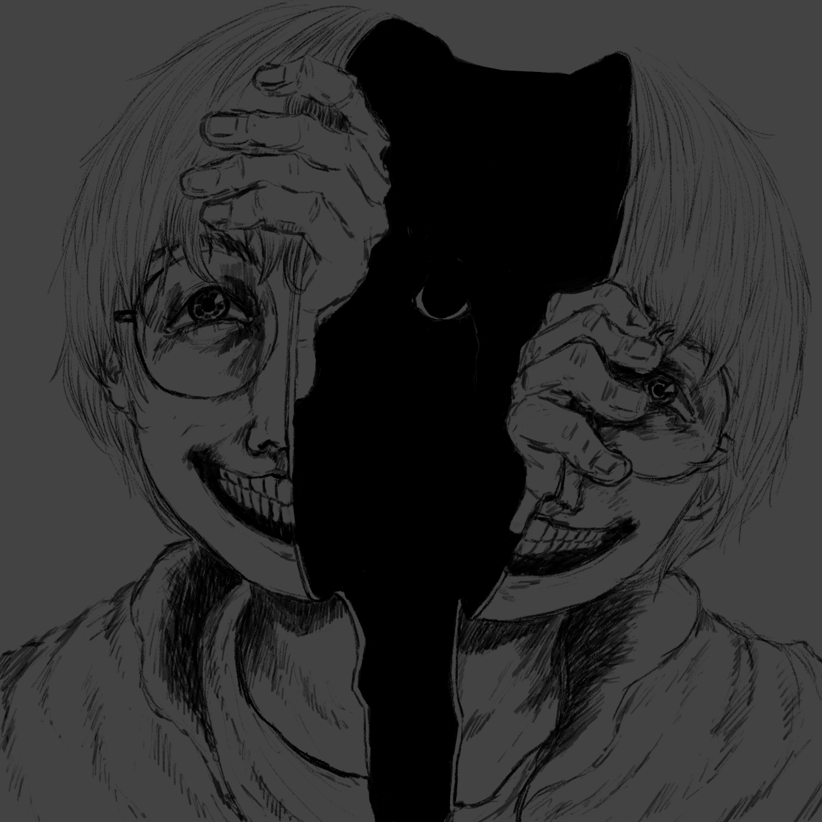 Sebaztyan1001's tweet photo. Aca unos dibujoides y su proceso ya que vengo modo inspirado por @natari_illust 

#art #terror #horror #Draw #OCㅤㅤ https://t.co/MrOyFNFLhy