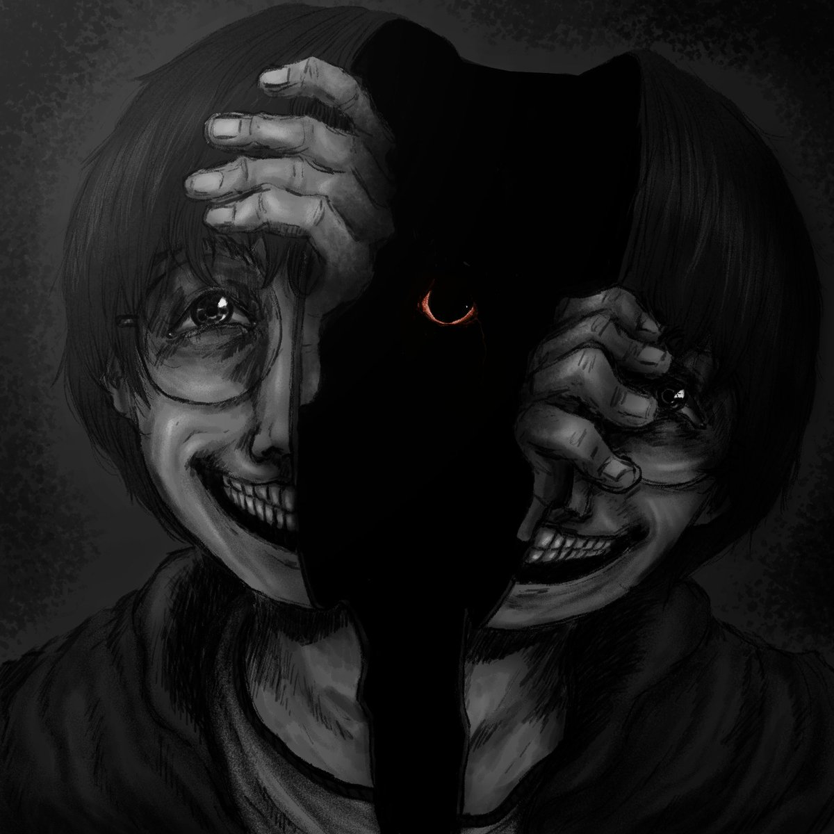 Sebaztyan1001's tweet photo. Aca unos dibujoides y su proceso ya que vengo modo inspirado por @natari_illust 

#art #terror #horror #Draw #OCㅤㅤ https://t.co/MrOyFNFLhy