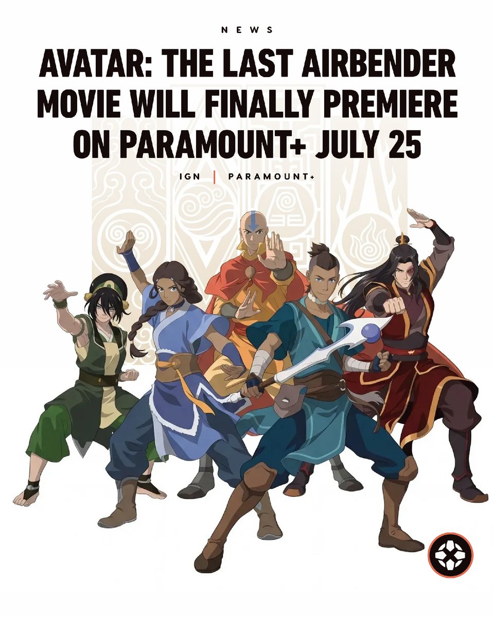 IGN's tweet photo. The Avatar: The Last Airbender movie that suffered such a devastating leak earlier this year finally has a release date on Paramount+. https://t.co/dotLEYTfyE https://t.co/tIZB05FAL2