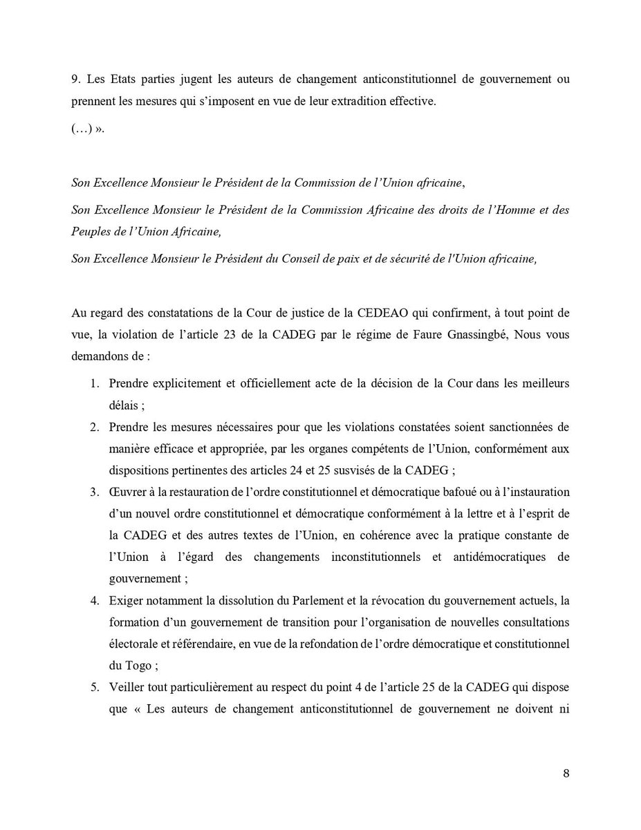 BibiPacome's tweet photo. 🇹🇬 LETTRE OUVERTE CITOYENNE #Togo

08/24

@RSDDHCADHP 

#TouchePasAMaConstitution
#SansNousConsulter
#FaureMustGo
#FreeTogo https://t.co/IldssSzs8g