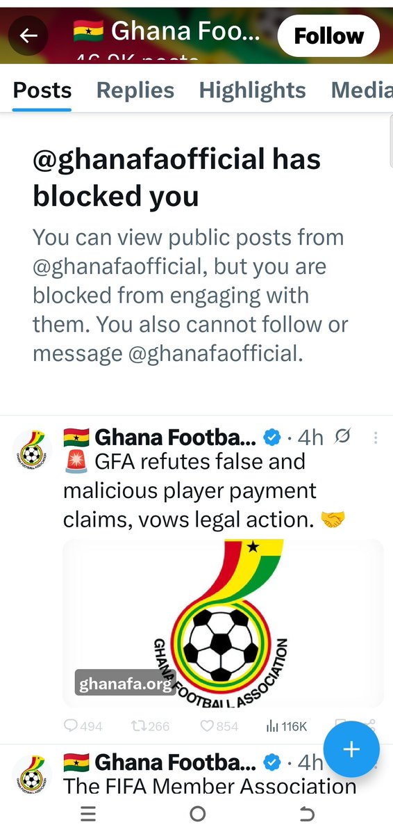 pastor_mensah's tweet photo. To the good people of Ghana:

Our voices are being heard. The fact that some people are choosing to block us instead of engaging with our concerns shows that our calls for accountability are making an impact.

This movement is not about individuals—it is about the future of Ghana football. We will continue to speak peacefully, demand transparency, and advocate for reforms that we believe are in the best interest of the game and the nation.

Let's remain united, respectful, and determined. Together, our voices matter, and together we can continue to call for accountability and positive change in Ghana football.

#WeAreTakingBackOurFootball #Accountability #GhanaFootball