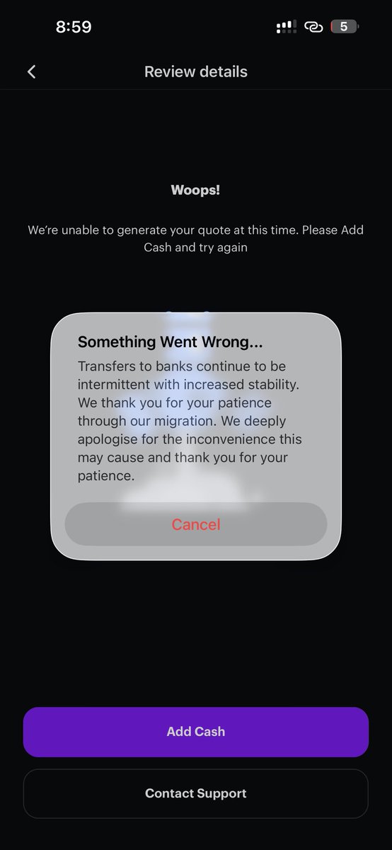 iam_lorbah's tweet photo. @chippercashapp Hello what’s with this? https://t.co/iavr7sKbsR