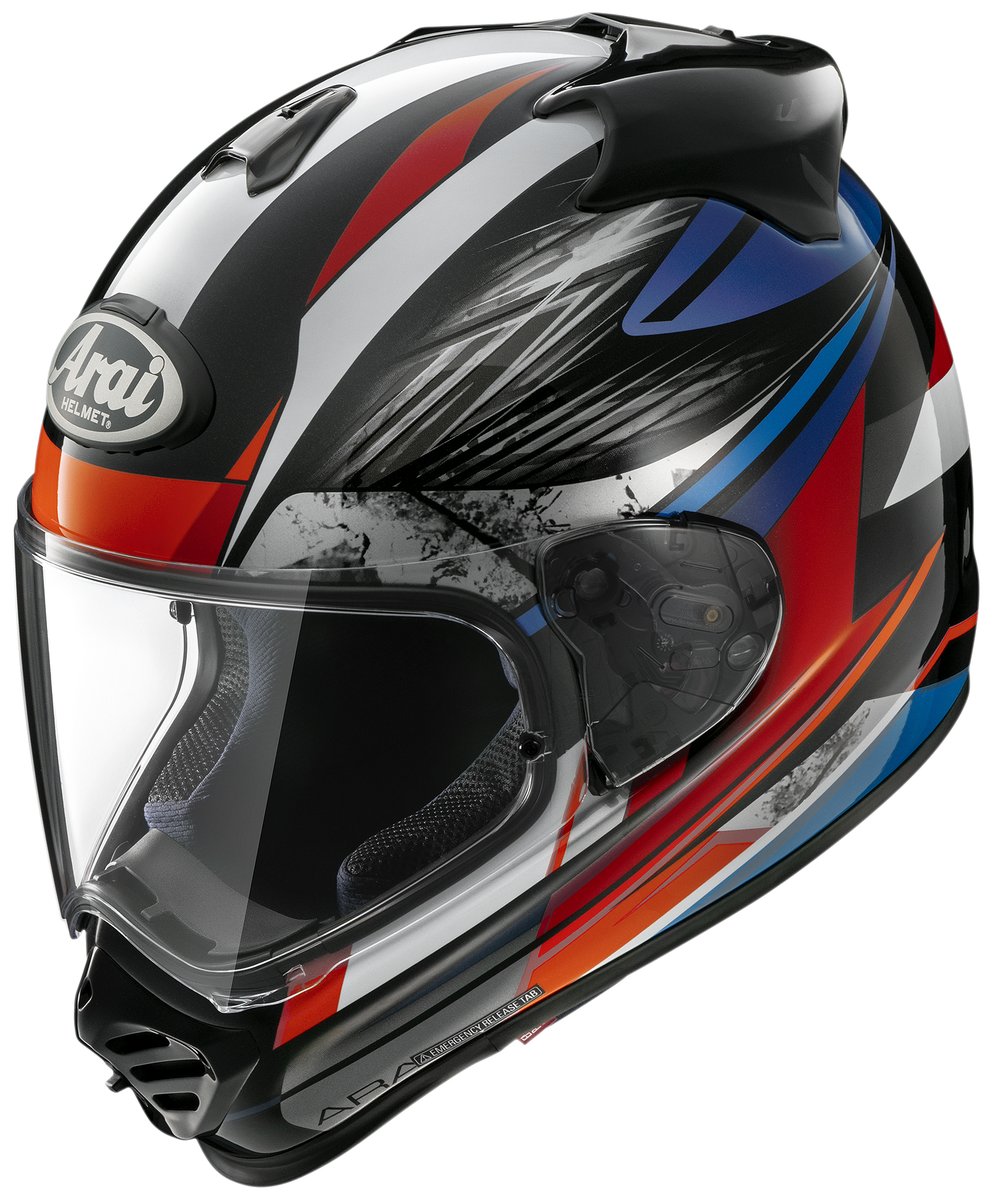 NapsOnline's tweet photo. Arai TX-STRADAに新たなグラフィックモデル『TYRANNO（ティラノ）』が登場👍

☑️2026年9月中旬予定
☑️メーカー希望小売価格：74,800円（税込）

全国のナップスで予約受付中✨ https://t.co/L0Wm8OpdCG