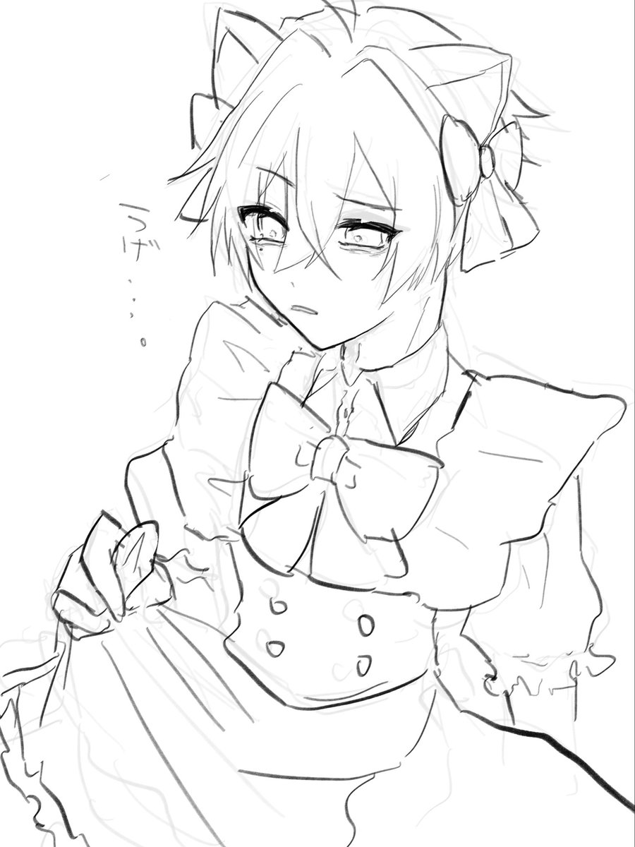 UChu1chan's tweet photo. 絵が進んでないからrkgk投げとく
⚠️女装ﾛｪ https://t.co/6zJtWvPMuk
