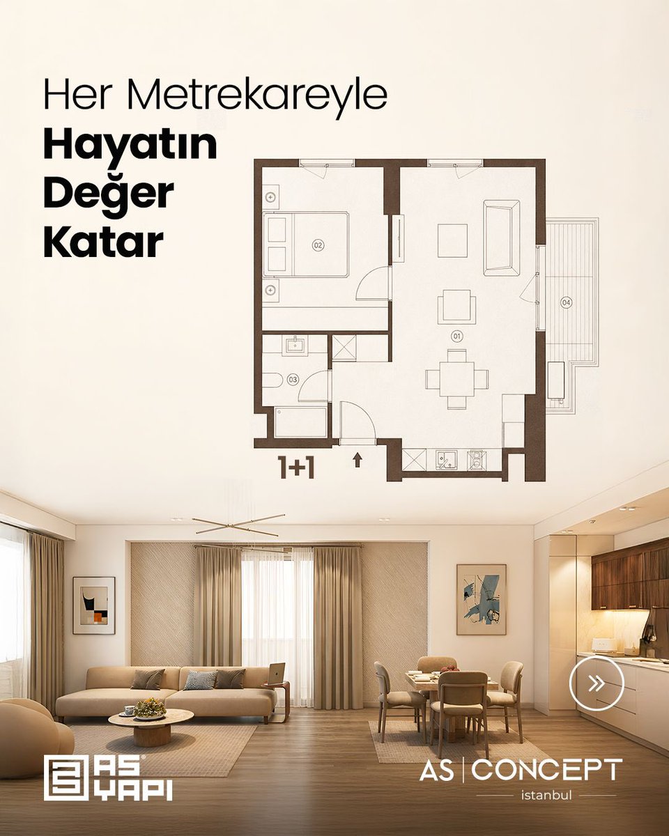asyapi_official's tweet photo. 1+1’den 4+1’e… Hayal ettiğin yaşam sana özel planlandı.
AS Concept’te her alan bir deneyim.

✉️ info@asconcept.com.tr
☎️ 444 4 314
🌐 https://t.co/Zr2lo4HGiz
📍 Basın Ekspres

#ASYapı #ASUskumruköy #ASConceptİstanbul https://t.co/2vVp58JPEE