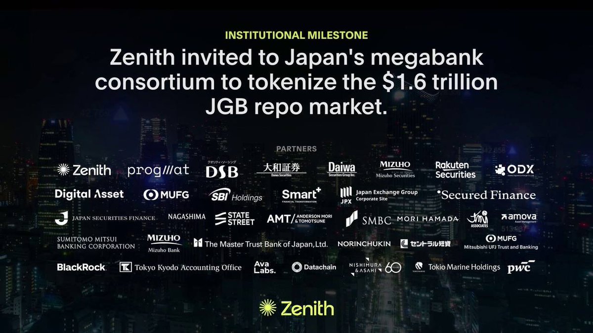 BREAKING: Zenith joins major banking consortium tokenizing $1.6