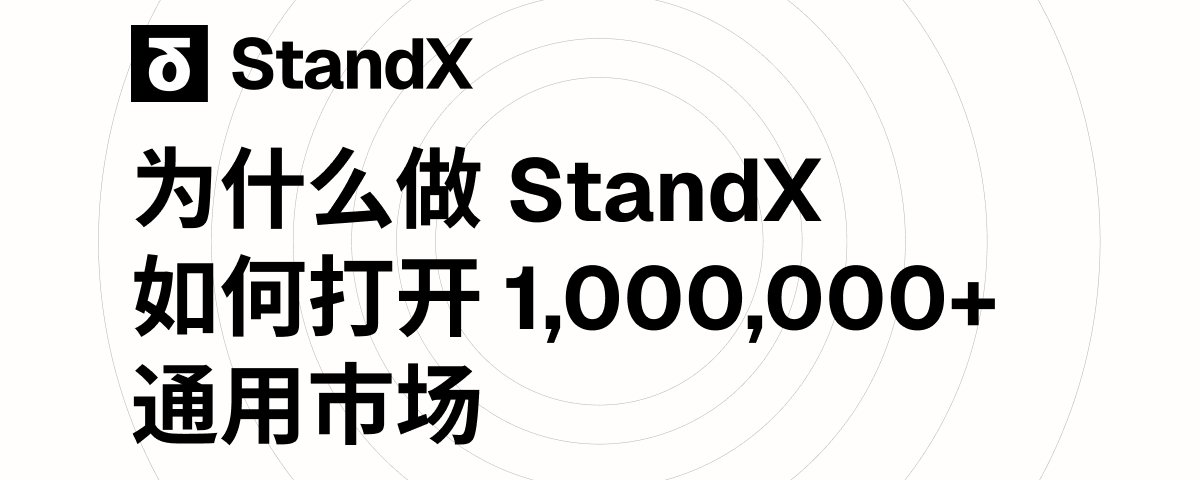 为什么 StandX 能打开 1,000,000 个市场,它从来不是 Stable + Perps
