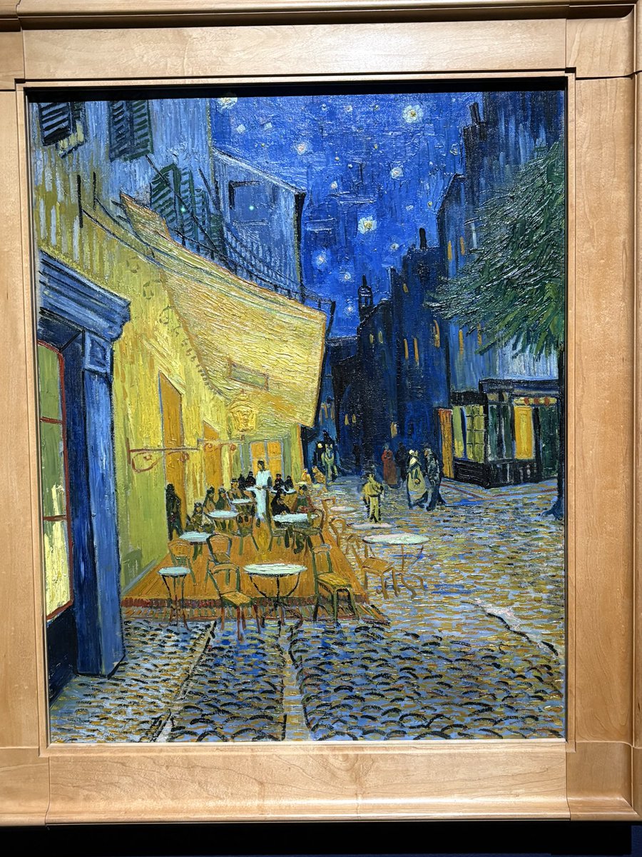 pesskun7's tweet photo. 『夜のカフェテラス』

どうしても下に目がいっちゃうんだけどゴッホは夜空を描きたかったんだとな。

奥深いっす✨️

#大ゴッホ展 https://t.co/ulaYtcpe5B